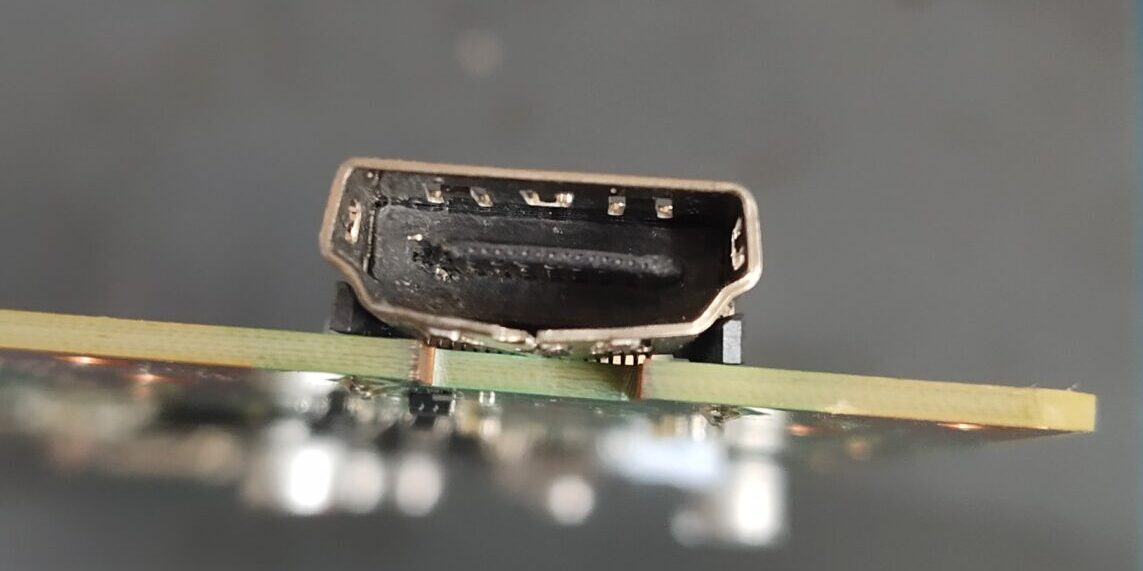 HDMI PS5 cassé, soudure, remplacement